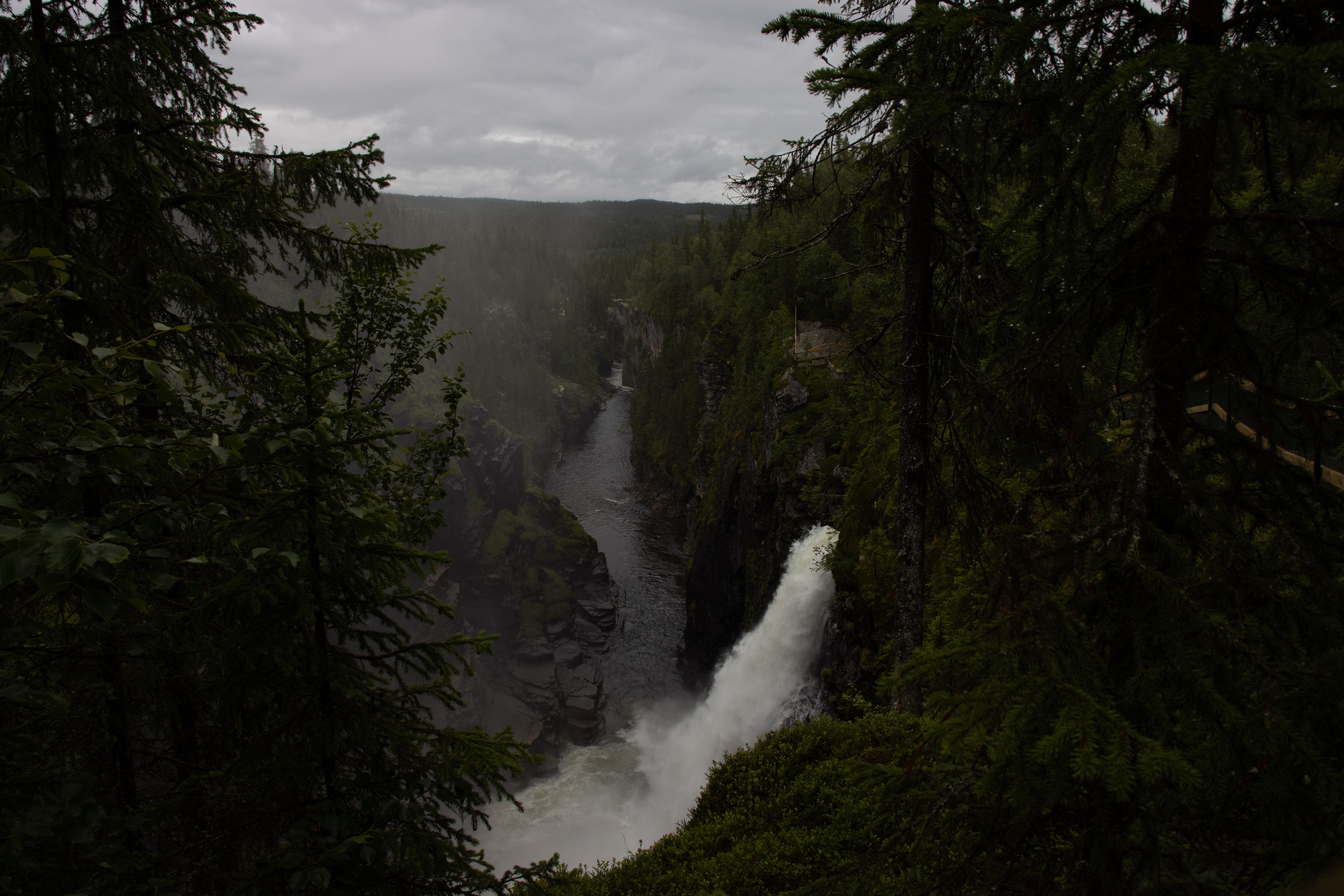 Foto av Naturreservatet Hällingsåfallet